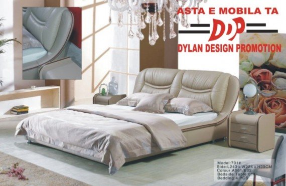 DORMITOR PIELE - PAT MODEL TOMIS 701