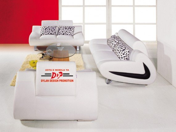   SET CANAPEA PIELE MODEL VENUS V03N