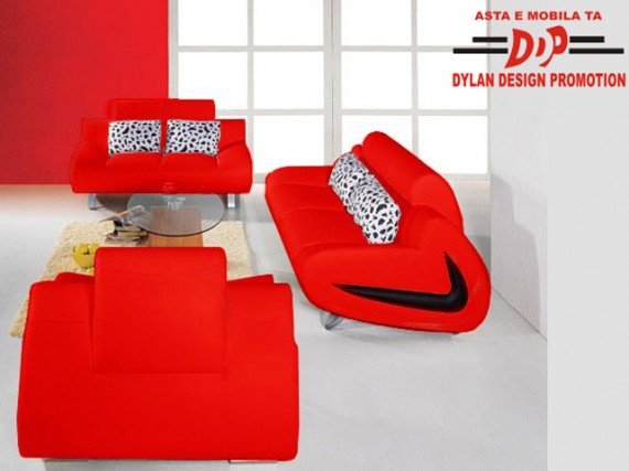 SET CANAPELE PIELE MODEL VENUS V03R