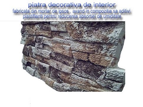 PIATRA DECORATIVA RECONSTITUITA