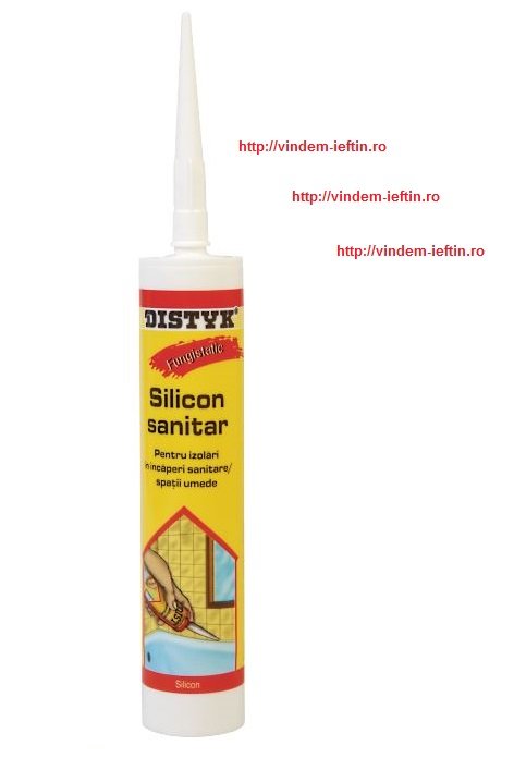 SILICON SANITAR ALB/ TRANSPARENT- 280ML