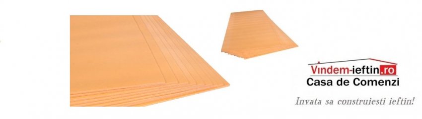 POLISTIREN EXTRUDAT PENTRU PARCHET, 3MM