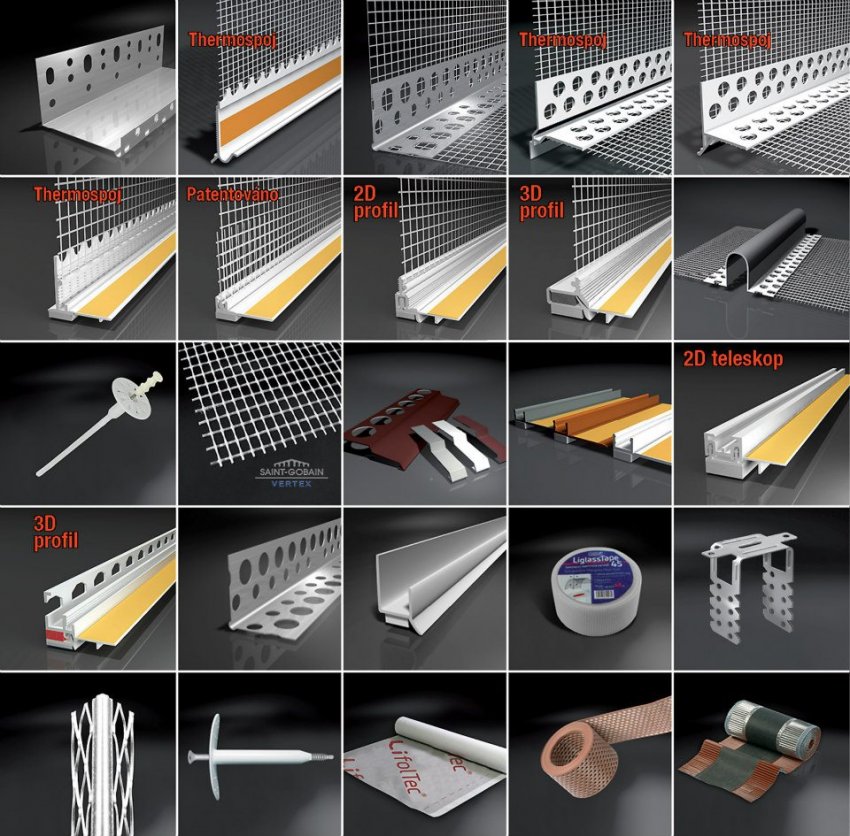 ACCESORII SI PROFILE PROFESIONALE PENTRU TERMOSISTEM