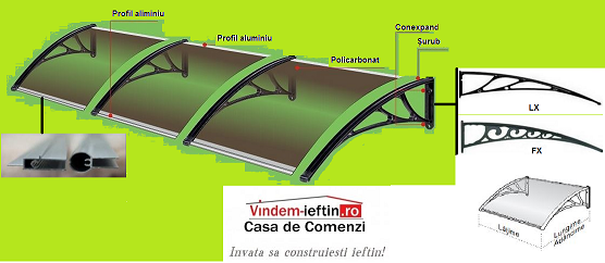 COPERTINA/MARCHIZA 1 MODUL 1,2M X 1,2M