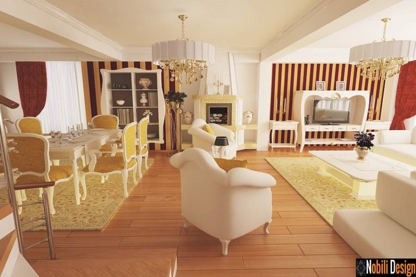 DESIGN INTERIOR CASA STIL CLASIC BUCURESTI