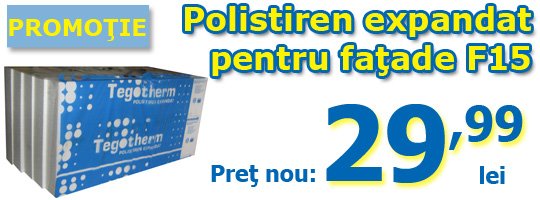 POLISTIREN EXPANDAT PENTRU FATADA F16