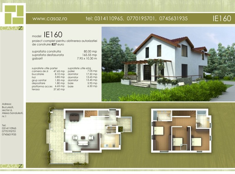 PROIECT CASA IE160