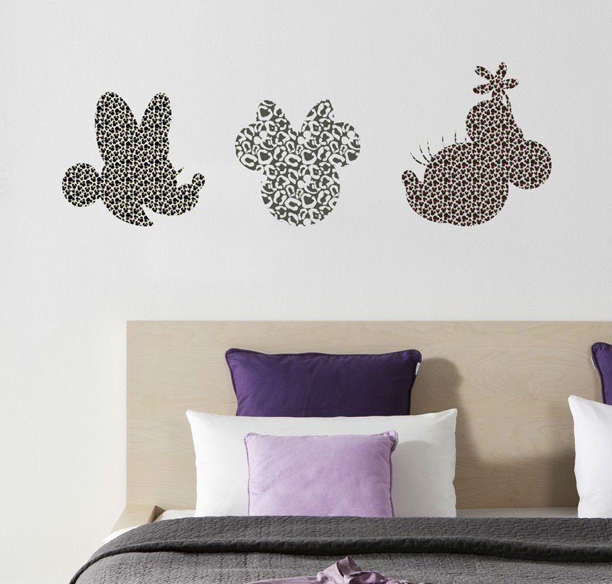 STICKER MINNIE MOUSE - ANIMAL PRINT