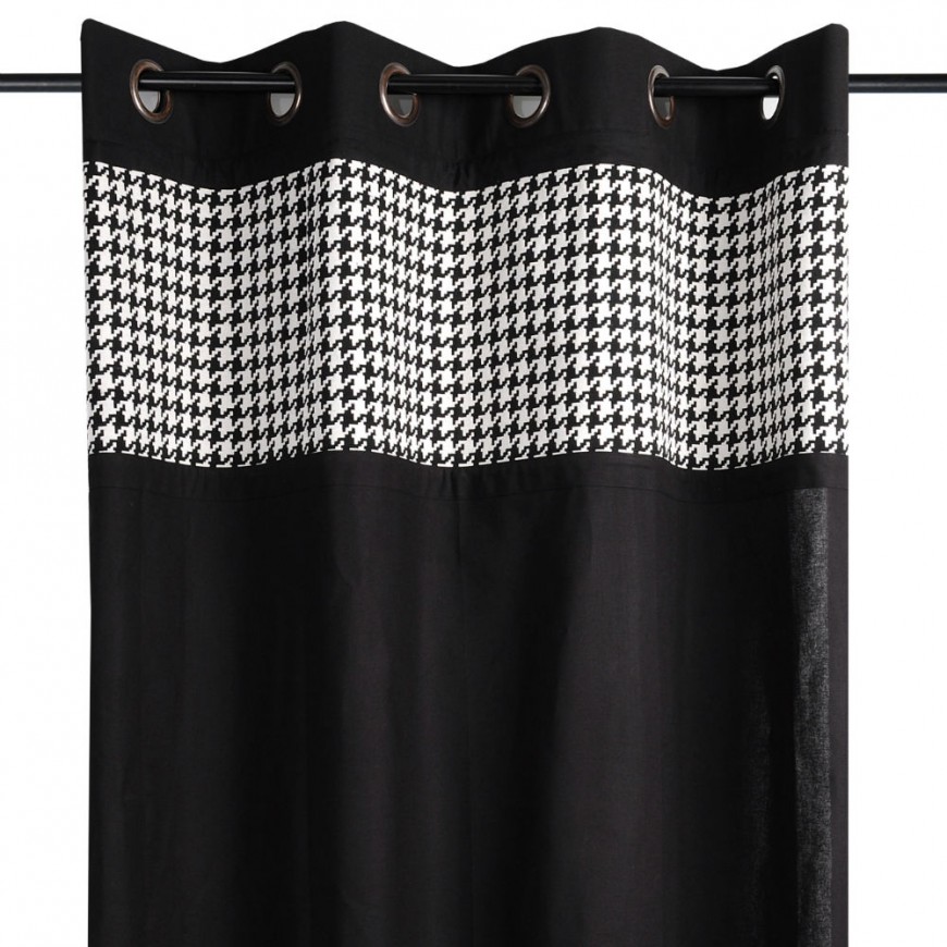 DRAPERIE NEAGRA BUMBAC - PRESTON
