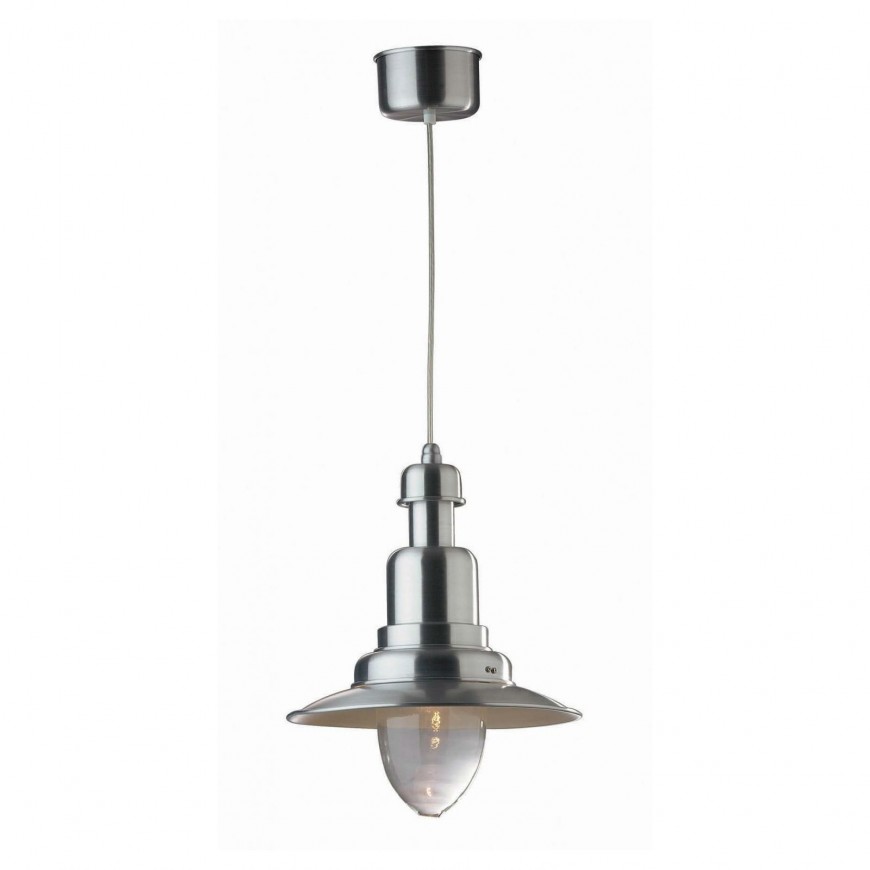 LAMPA SUSPENDATA IDEAL LUX - FIORDI SP1 ALUMINIU MICA