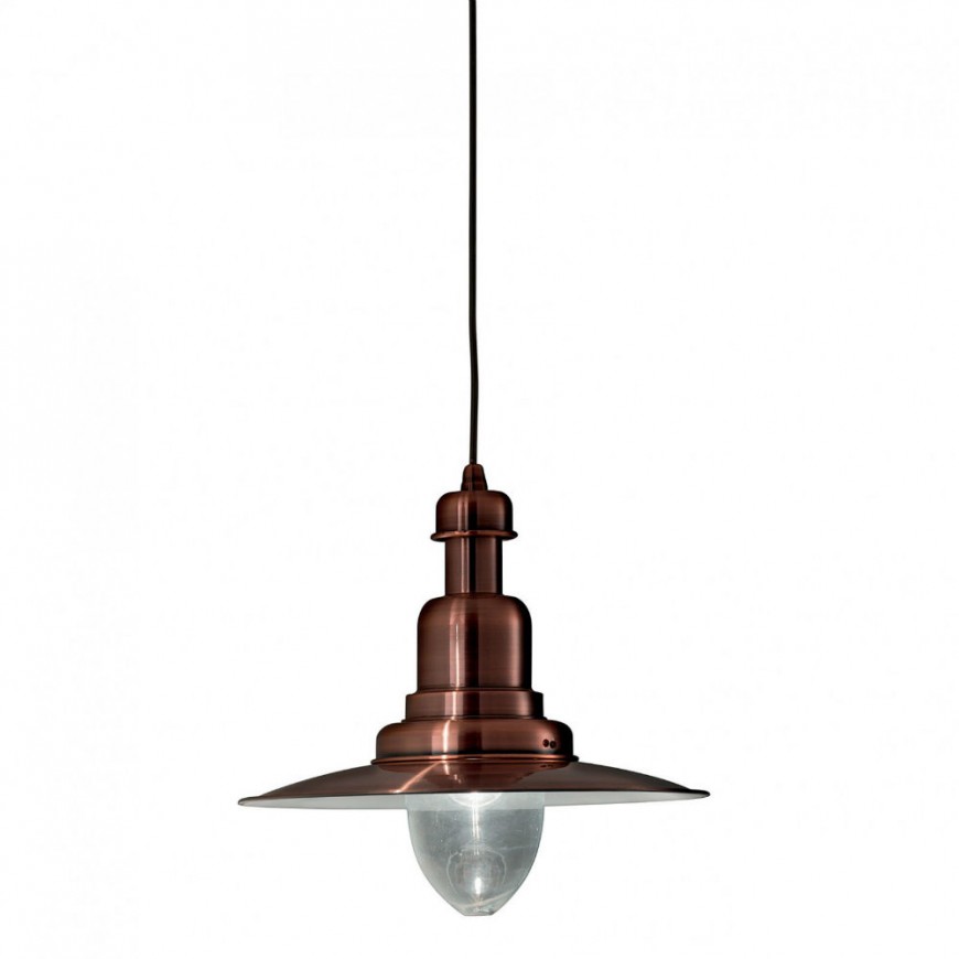 LAMPA STIL INDUSTRIAL PENTRU TAVAN FIORDI SP1 CUPRU