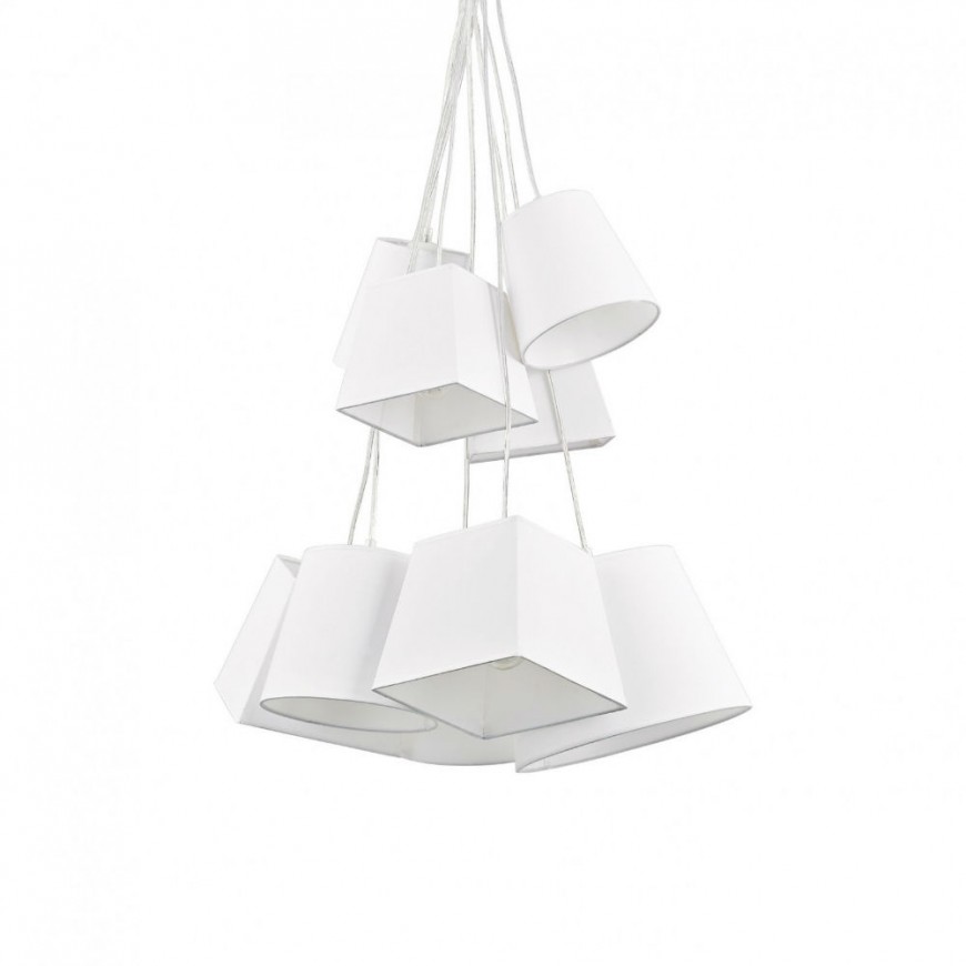 LAMPA SUSPENDATA ABAJURURI MATERIAL TEXTIL - HATS SP9 MODERN
