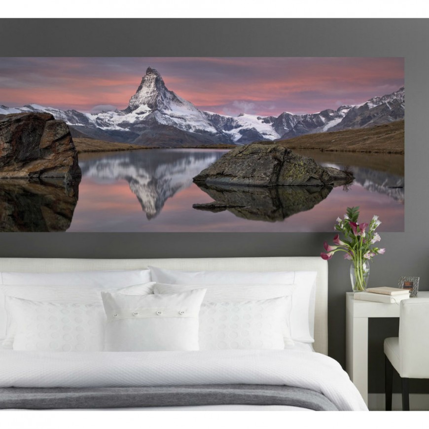 FOTOTAPET PEISAJE - VARFUL MATTERHORN