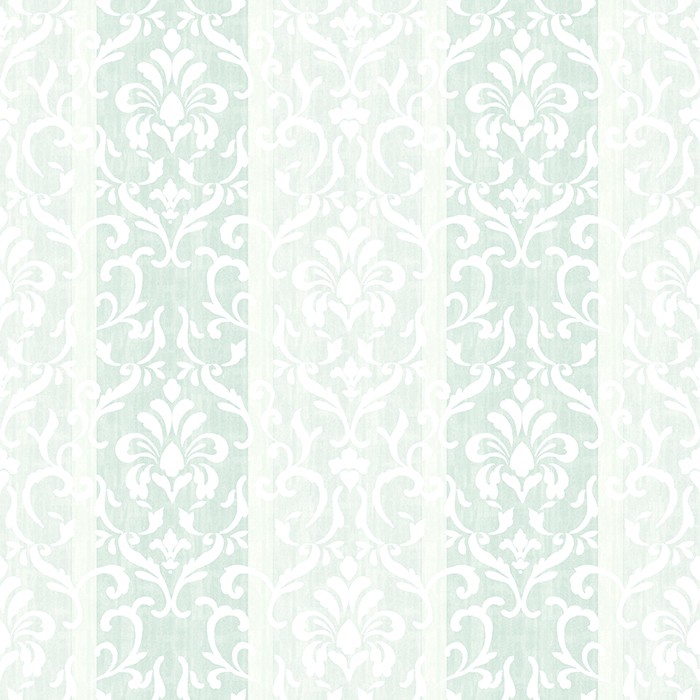 TAPET SHABBY CHIC ALICE BAROC - TIFFANY BLEU