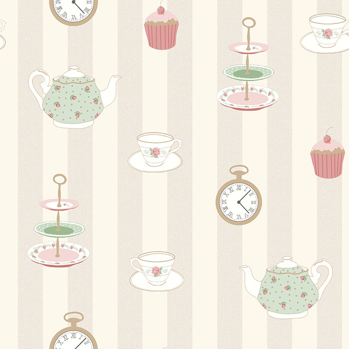 TAPET BUCATARIE SHABBY CHIC - ALICE JADE