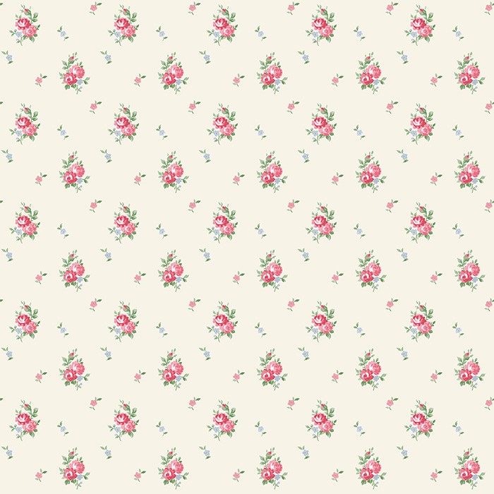 TAPET SHABBY CHIC MATILDA BUCHETELE - VANILLA