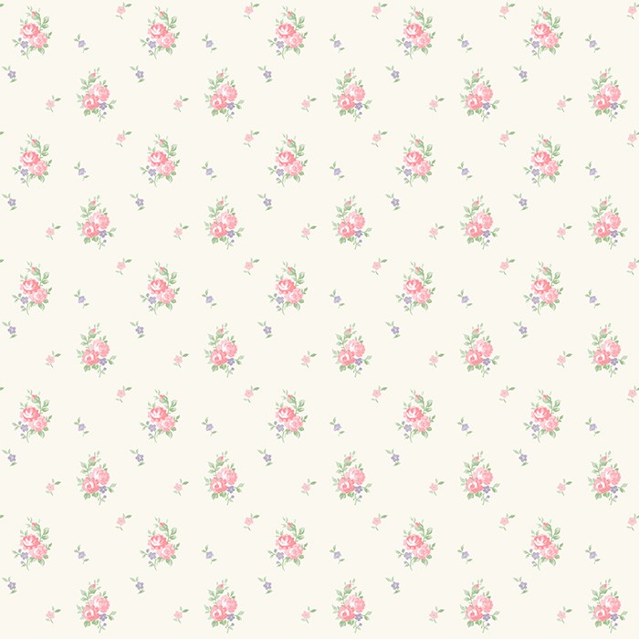 TAPET SHABBY CHIC MATILDA BUCHETELE - CREM
