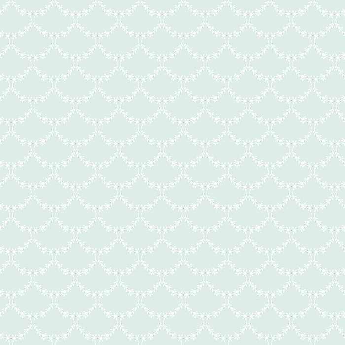 TAPET SHABBY CHIC MATILDA GHIRLANDE - BLEU OU DE RATA
