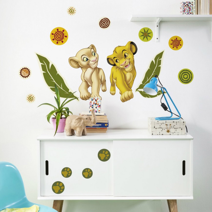 STICKER LION KING - SIMBA SI NALA