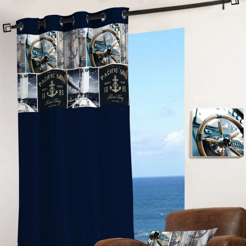 DRAPERIE ALBASTRA STIL MARIN - SAILOR