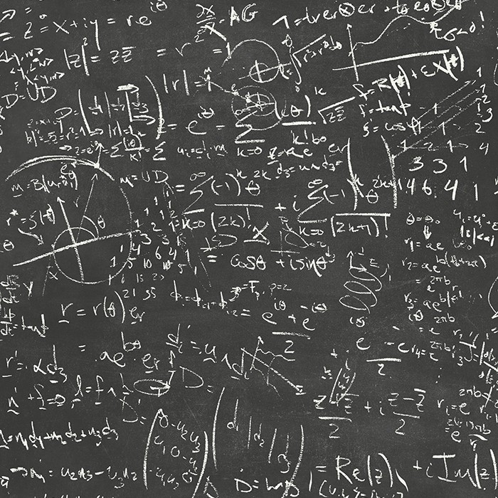 TAPET NEGRU OXFORD II - TABLA FORMULE MATEMATICE