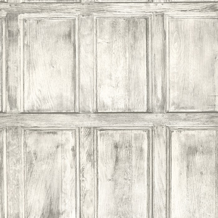 TAPET LEMN VINTAGE ALB- OXFORD II
