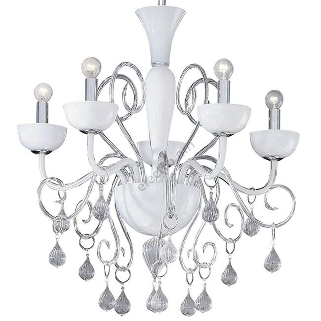 CANDELABRU ALB LILLY SP5 - IDEAL LUX