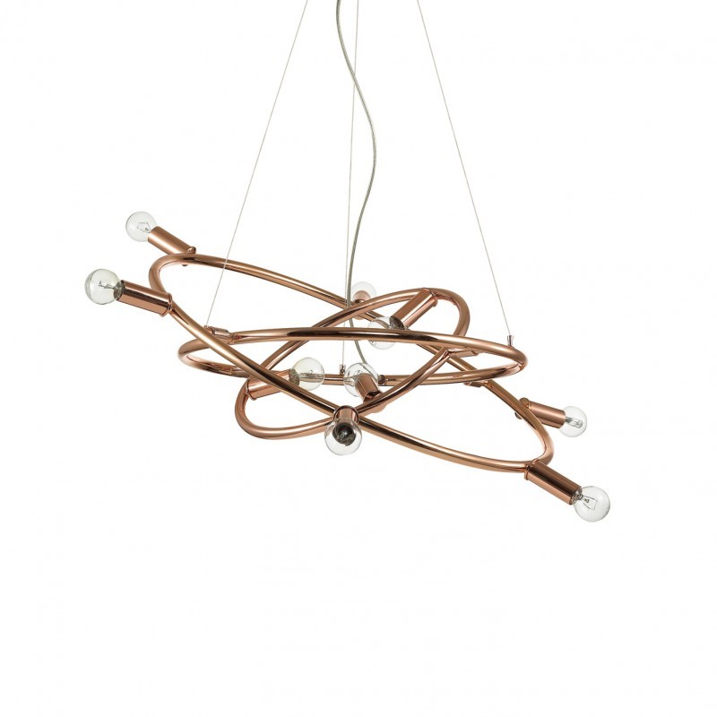 LAMPA TAVAN CUPRU COSMO SP9 - IDEAL LUX