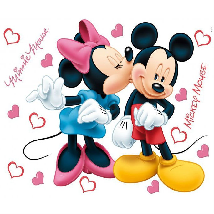 STICKER MICKEY SI MINNIE