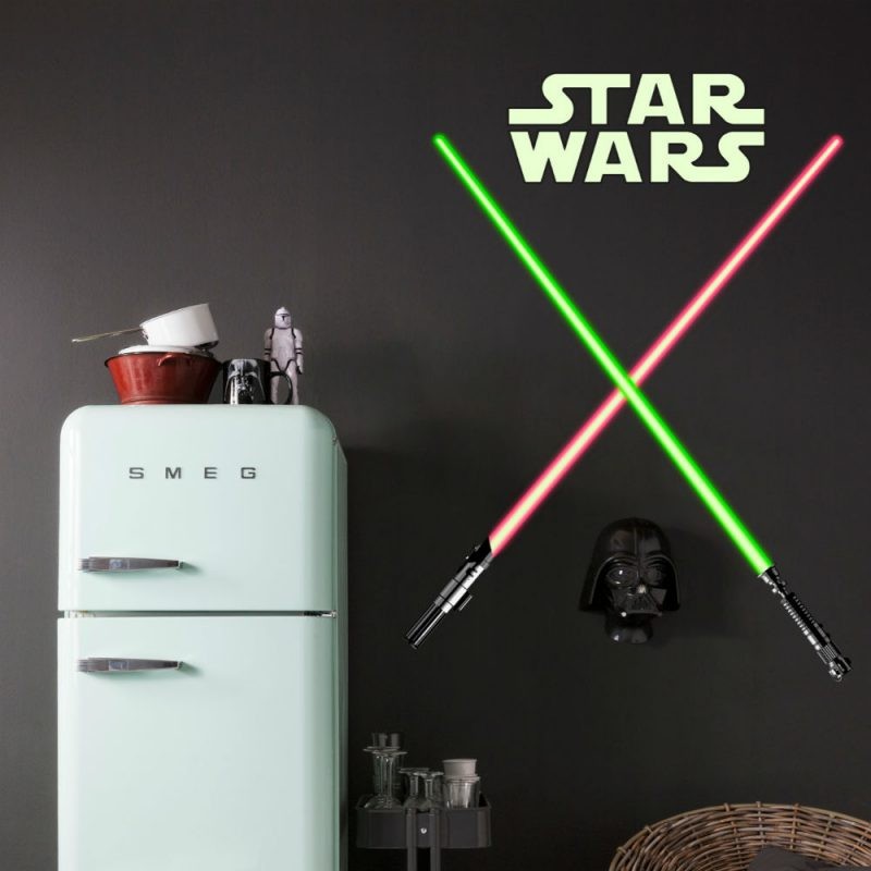STICKER STAR WARS - SABII JEDI
