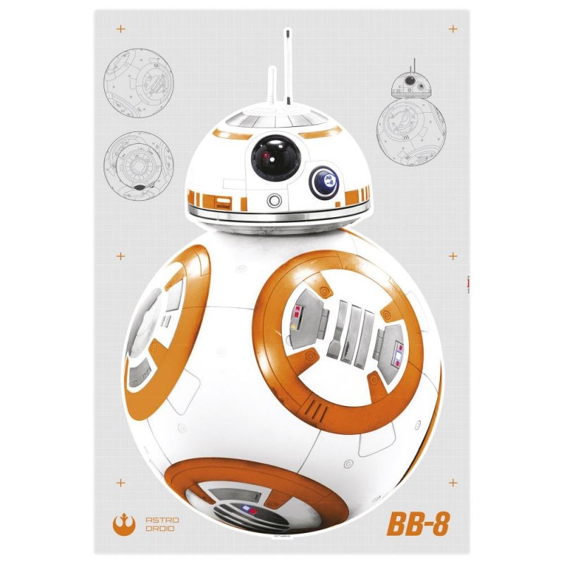 STICKER STAR WARS - DRUID BB-8