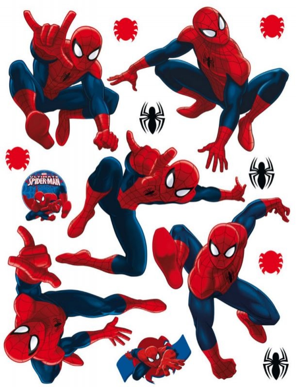 STICKER SPIDERMAN - CAMERA BAIETI