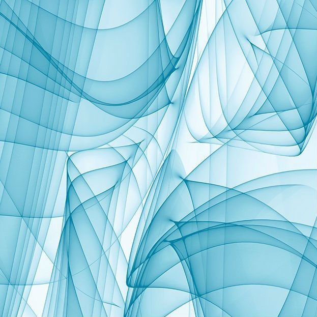 AUTOCOLANT ABSTRACT - MURANO BLEU