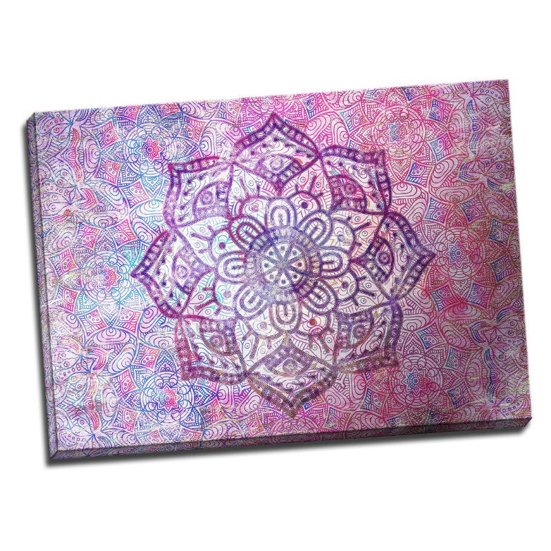 TABLOU MANDALA VIOLET - LUMEA E O FLOARE