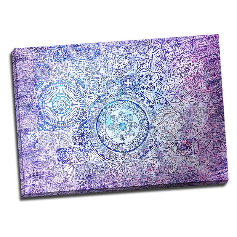 TABLOU MANDALE VIOLET - SIMETRIE LA SUPERLATIV