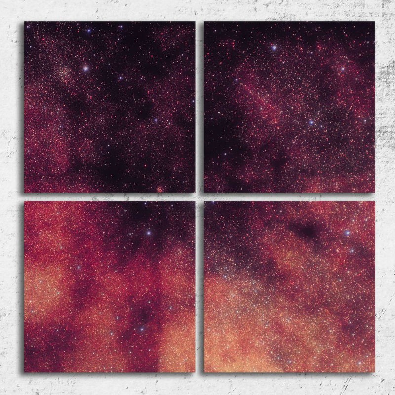 TABLOURI CANVAS 80X80 CM - CONSTELATIE PURPURIE