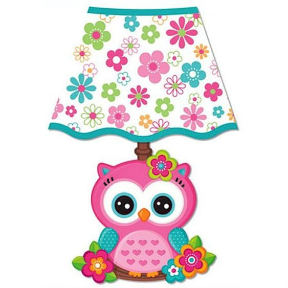 STICKER 3D LED - VEIOZA CU BUFNITA ROZ