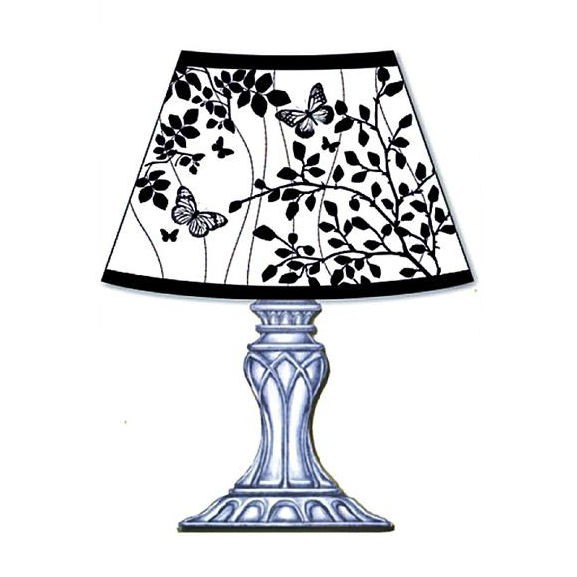 AUTOCOLANT 3D LED - VEIOZA CLASICA FLUTURI