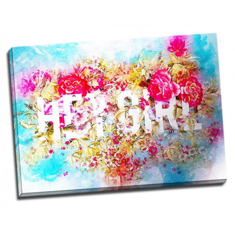 TABLOU DECOR FEMININ - HEY GIRL