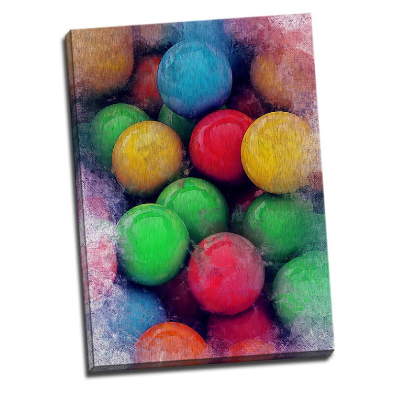 TABLOU DECOR MODERN - SFERE COLORATE