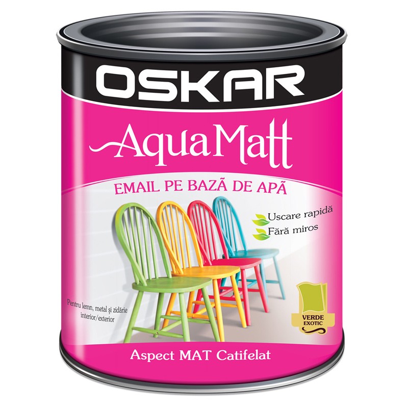 VOPSEA ACRILICA VERDE OSKAR AQUA MATT VOPSEA ACRILICA VERDE OSKAR AQUA MATT