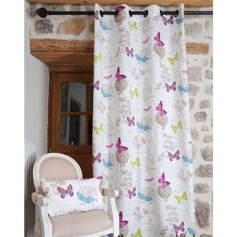 DRAPERIE FLUTURI MULTICOLORI - ALBA