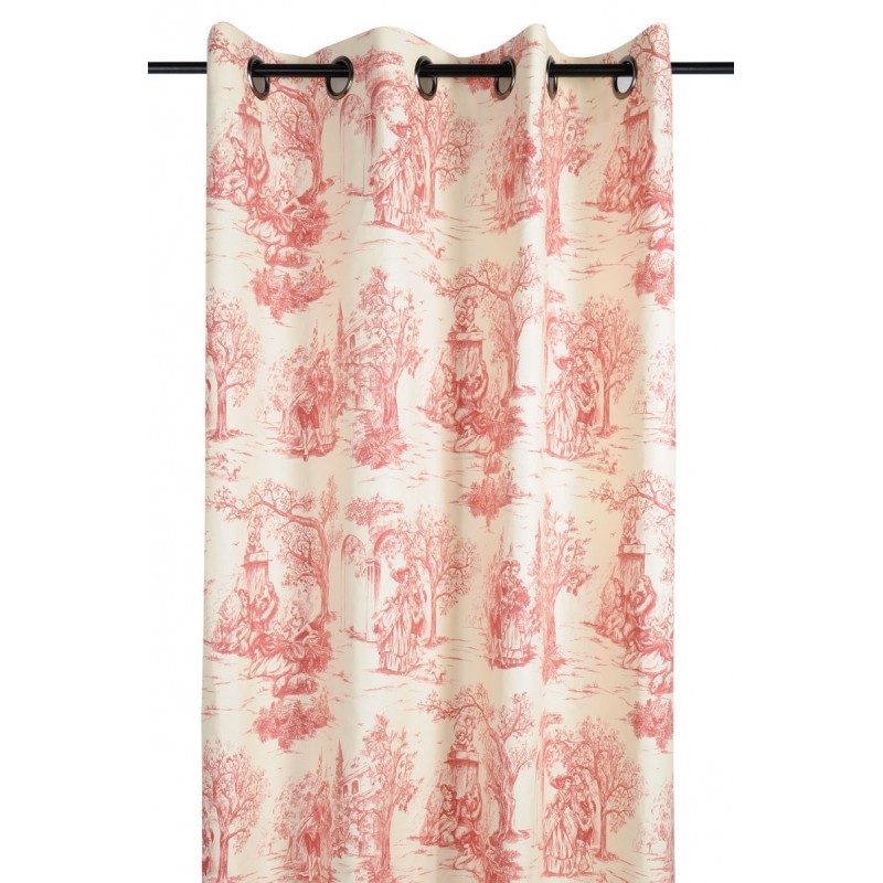 DRAPERIE VINTAGE GALANTERIE ROSU