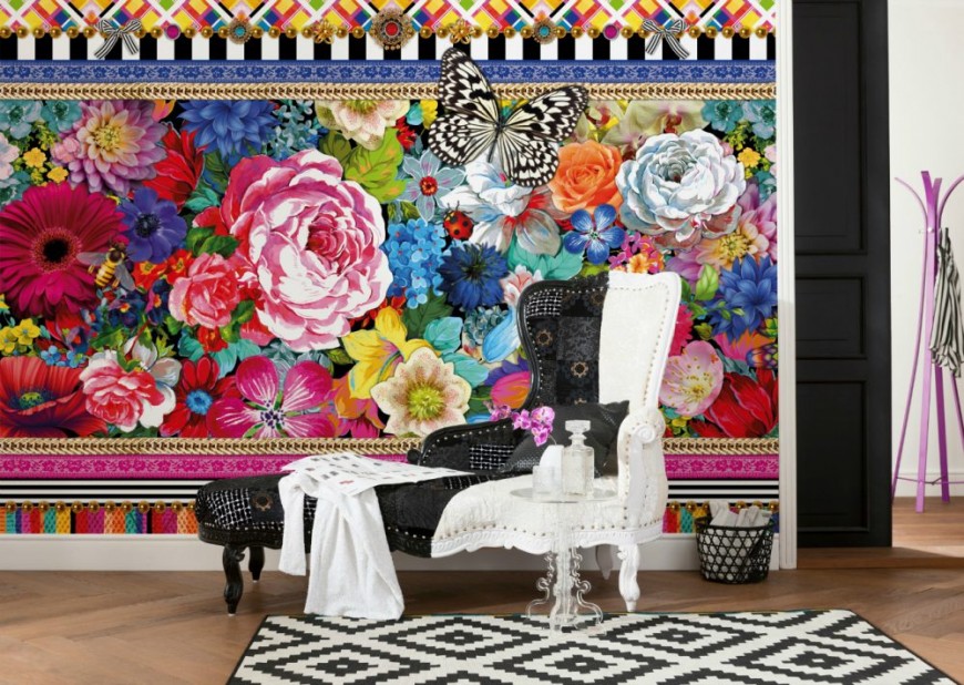FOTOTAPET FLORAL MELLI MELLO JEMA