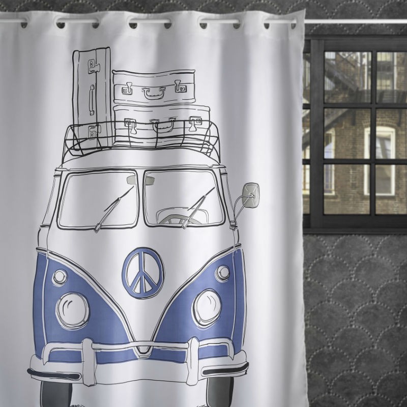 PERDEA PENTRU CADA VOLKSWAGEN ALBASTRU