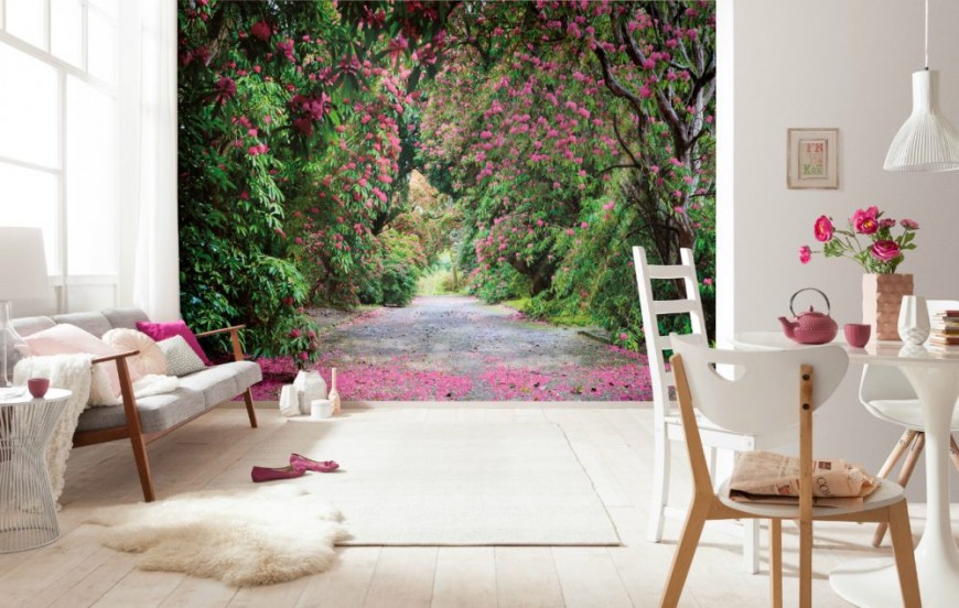 FOTOTAPET PEISAJ PARCUL WICKLOW