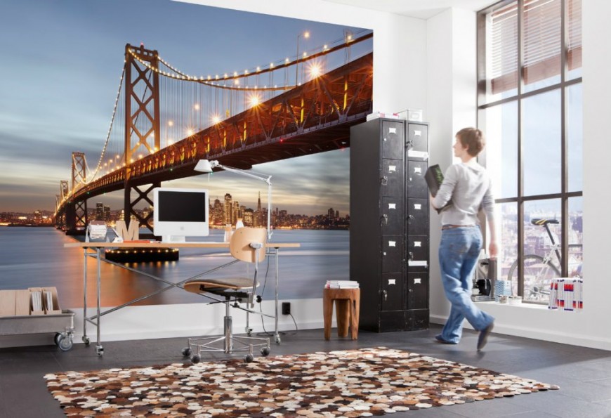 FOTOTAPET URBAN - PODUL BAY SAN FRANCISCO