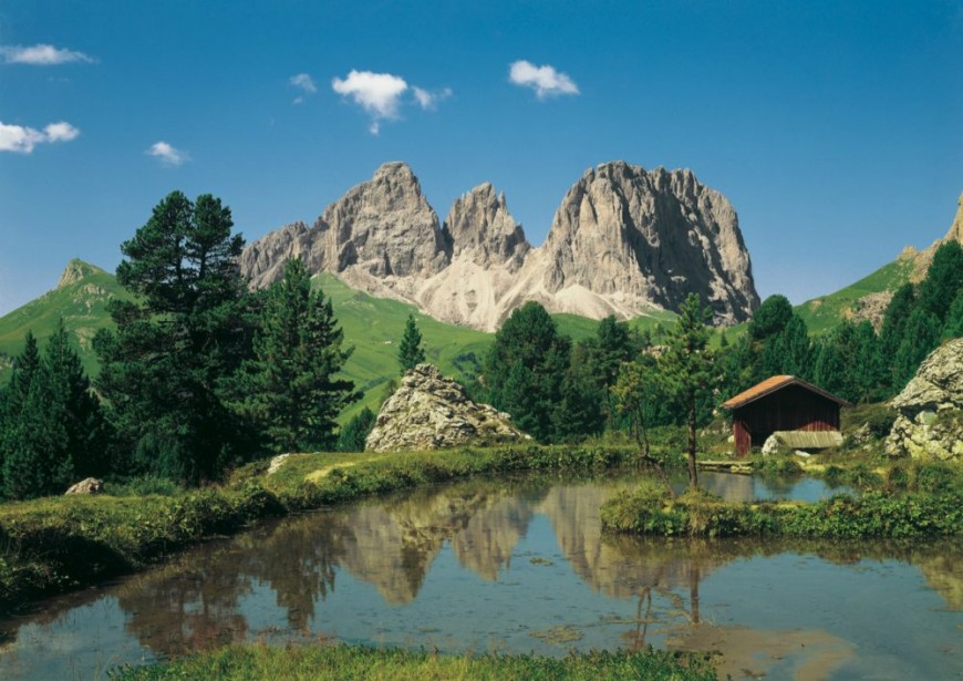 FOTOTAPET PEISAJ MONTAN - DOLOMITE