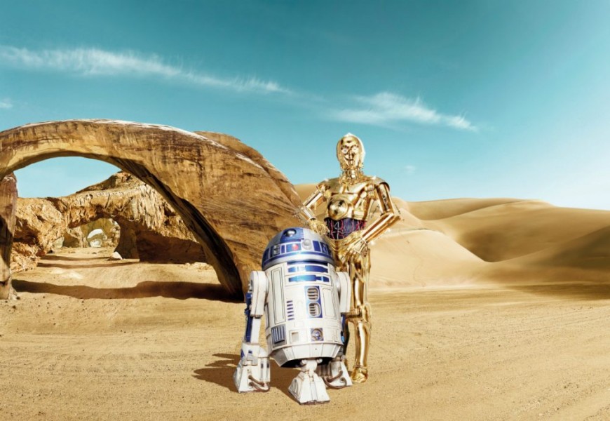 FOTOTAPET STAR WARS - LOST DROIDS