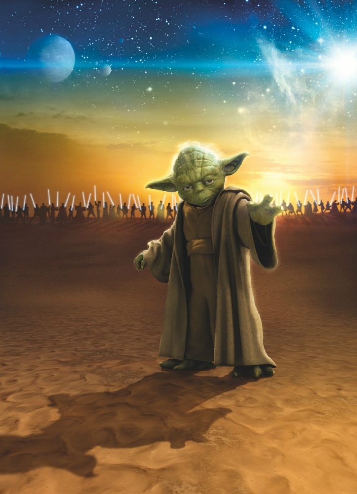 FOTOTAPET STAR WARS - MASTER YODA